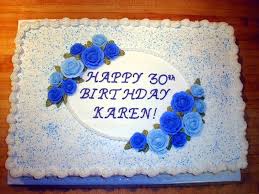 30th Birthday Half Sheet Cake Birthday Cakes Half Sheet Cake Birthday Sheet Cakes Sheet Cake