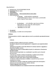 Prescurtari mru managementul resurselor umane cru coordonator resurse umane mg manager general de director economic pp procedura de proces documentarea indicatorilor de performanta si a obiectivelor operationale este realizata in formularul lista indicatori de performanata si obiective. Fisa Postului