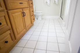 Is a penny floor slippery? Tips To Stencil Tile Floors In Your Bathroom The Diy Playbook