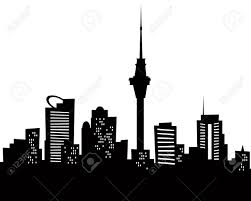 Image Result For Auckland Skyline How To Draw City Silhouette Skyline Silhouette City Skyline Silhouette