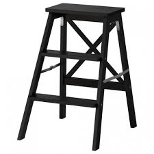 سلم 3 درجات أسود