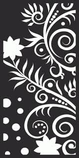 Vector Seamless Floral Pattern Free Vector Cdr Download 3axis Co Floral Pattern Design Stencil Painting On Walls Floral Pattern