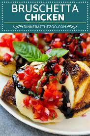 Bruschetta Chicken Dinner At The Zoo
