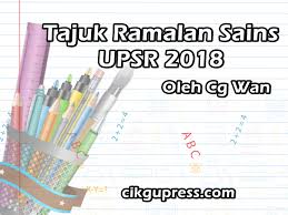 What is included in the package. Senarai Tajuk Ramalan Sains Upsr 2018