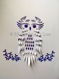 Download Pop Up Owl Svg 3d Etsy