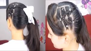 تسريحات شعر اطفال بنات بالخطوات
