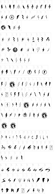 Black And White Lightning Bolt Symbol Copy And Paste Lightning Bolt Font Dafont Com