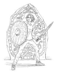 Image Result For The Magnus Chase Coloring Book Magnus Chase Magnus Norse