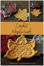 Crochet Maple Leaf Free Pattern & Video