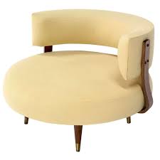 Mid Century Modern Round Swivel Lounge Chair By Adrian Pearsall Modern Swivel Chair Mid Century Modern Chair Mid Century Lounge Chairs