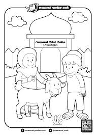 Gambar mewarnai buah jambu air. Menggambar Qurban Menggambar Dan Mewarnai