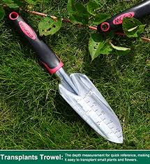 3 piece, garden hand tool set, includes: Esow Garden Tool Set 3 Piece Cast Aluminum Heavy Duty Gardening Kit Includes Hand Trowel Transplant Trowel And Cultivator Hand Rake With Soft Rubberized Non Slip Ergonomic Handle Garden Gifts Pricepulse