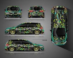Tolle sprüche als autoaufkleber bestellen, z.b. The Approved Broken Dynamic Lines Full Wrap Design For Vw Golf 7 Design By Ttstudio Ru Ttstudioru Vw Golf Golf7 Folierung Fahrzeugfolierung Car Folie