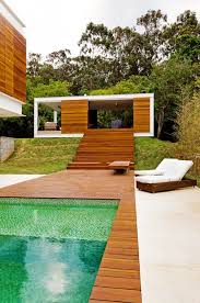 Holzterrasse Pool Ideen In 2020 Architecture House Architecture Container House