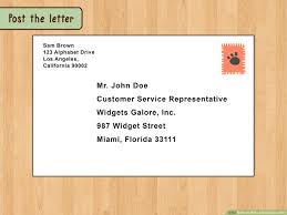 Most letters will be either formal or informal. How To Write A Business Letter With Pictures Wikihow