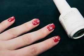 Buddy the elf's got nothing on your. Snowflake Nail Designs Create Some Winter Magic On Your Manicure