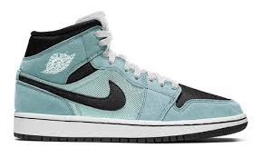 From middle english aqua (water), borrowed from latin aqua. Nike Air Jordan 1 Mid Aqua Blue Tint Alle Release Infos Snkraddcited