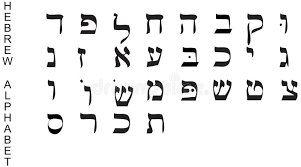 It is written from right to left and contains no vowels. Hebrew Alphabet Vector Stock Vector Illustration Of Israel 10217448