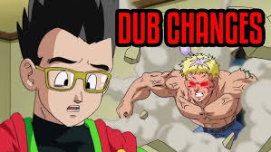 Dragon Ball Super Episode 74 ENGLISH DUB CHANGES