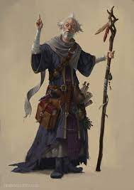 Crazy Old Wizard Fantasy Character Design Character Art Rpg Character