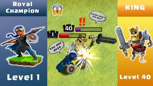 Homeclash of clansmax lvl royal champion vs. Royal Champion Vs Barbarian King Barbarian King Vs Royal Champion Clash Of Clans Youtube