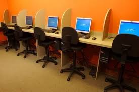 Internet Cafe Interior Design Decor Furniture Furnish Room Space Architecture Www Indigoss Com Cyber Cafe Interior Cyber Cafe Design Cyber Cafe