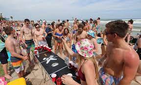 Many of the students heading. Daytona Beach Spring Break 2018 The Party Begins News Daytona Beach News Journal Online Daytona Beach Fl