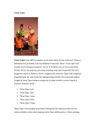 Alat musik ritmis adalah alat musik yang hanya dijadikan sebagai pengiring saja. Tarian Zapin
