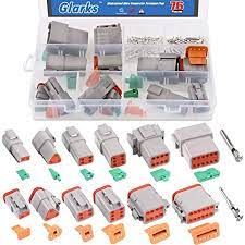 Automotive connectors/auto wiring harness/pigtail auto connectors includes. Amazon Com Delphikits Company Dt 450 Deutsch Dt Series Connector Kit With Crimp Tool Gray Environmentally Sealed Automotive Electrical Connectors 14 20 Gauge 450 Piece Kit With 4 Way Indent Crimp Tool Automotive