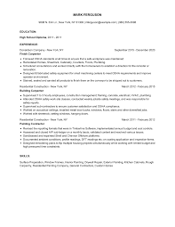 Finish Carpenter Resume Examples And Tips Zippia