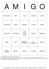 Check out and have fun playing in the many different chihuahua. Mexican Culture Bingo Cards To Download Print And Customize