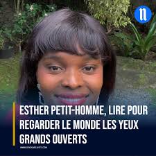 Esther Petit-Homme est professeure de littérature et de français dans  plusieurs écoles à Port-au-Prince. Sa passion ? Faire découvrir aux jeunes  les classiques de la littérature francophone et créolophone. -> Cliquez sur