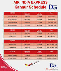 Book Your Tickets Now Please Check The Schedule Of Kannur Operations In The First Phase As Kannur Airport Air Ticket Booking Air India Express Flight Ticket
