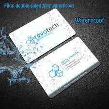Last year we printed 31,544,711 waterproof business cards for companies of all sizes around the world. 100 Pcs 200 Pcs Custom Logo Fast Printing Paper Business Card Waterproof 300gsm Business Card Custom Paper Cards 90x54mm Buy At The Price Of 9 58 In Aliexpress Com Imall Com