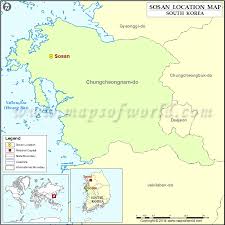 Jsme soukromá společnost, zabývající se od roku 2004 komplexními zdravotnickými službami spojenými se sanitními vozy. Where Is Sosan Location Of Sosan In South Korea Map
