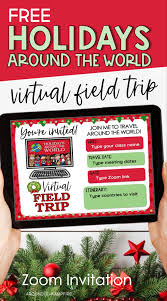How To Take A Christmas Around The World Virtual Field Trip In 2020 Holidays Around The World Virtual Field Trips Field Trip
