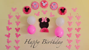 Find more disney copycat recipes. Birthday Decoration Ideas At Home Easy Decoration Idea At Home Diy Minnie Mouse Decoration Ideas Youtube