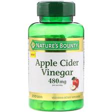 Buy Nature S Bounty Apple Cider Vinegar 480 Mg 200 Tablets For Rs 1950