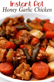 Honey Garlic Chicken Instant Pot Recipe In 2021 Instant Pot Recipes Chicken Chicken And Vegetables Honey Garlic Chicken