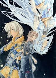 Chaos And Kosmos Jin And Shion Xenosaga Manga Anime Anime Video Game Art