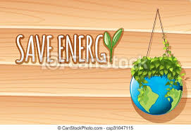 See more ideas about save energy, energy, save energy poster. Save Energy Poster With Globe And Plants Illustration Canstock