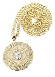 Κολιέ με αλυσίδα Versace - Ανδρικά χρυσά κοσμήματα – FrostNYC