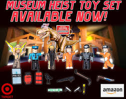 *free cash* | roblox jailbreak winter update. Badimo On Twitter The Museum Heist Jailbreak Toy Is Here You Can Find It At Your Local Target Or On Amazon Includes 6 Figures A Handful Of Items And Even A