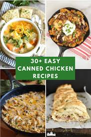Courtesy of cookies & cups. 30 Recipes Using Canned Chicken Breast Little Dairy On The Prairie