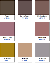 The word taupe derives from the latin name for the european mole, talpa europaea. Color Taupe Vs Beige