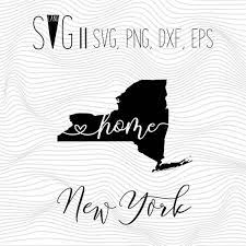 New York Home Svg State Svg Font Svg Files For By Svgland On Etsy New York Homes Home Svg Svg Fonts