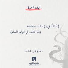 بحث كامل عن عنترة بن شداد للصف الثاني متوسط، عنترة بن شداد هو من أهم شعراء العرب الذي كان يتصف بالقوة والشجاعة والمروءة والحب، وكان مميز عن غيره من الشعراء في هذا العصر بسبب حبه لعبلة، وكانت قصه تتصف بالمعاناة الشديد. Ù…Ù† Ø§Ø¬Ù…Ù„ Ø§Ø¨ÙŠØ§Øª Ø§Ù„Ø¨Ù„Ø§ØºØ© Ù„Ù€ Ø¹Ù†ØªØ±Ø© Ø¨Ù† Ø´Ø¯Ø§Ø¯ Ø¹Ø§Ù„Ù… Ø§Ù„Ø£Ø¯Ø¨ Simple Love Quotes Words Quotes Wisdom Quotes