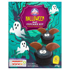 Learn how to decorate your cake easily. Tesco Create Your Own Halloween Bat Cupcakes Kit 2 The Bridges Shopping Centre Sunderland