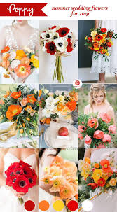 This can only end in comedy. 16 Stunning Summer Wedding Flowers Poppy Wedding Centerpieces Wedding Bouquets Wedding Wedding Flowers Summer Orange Wedding Flowers Yellow Wedding Flowers