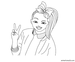 Free printable coloring pages to print for kids. Coloring Pages Jojo Siwa Download And Print For Free